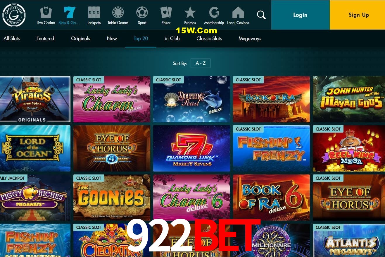 Slot Games 922Bet